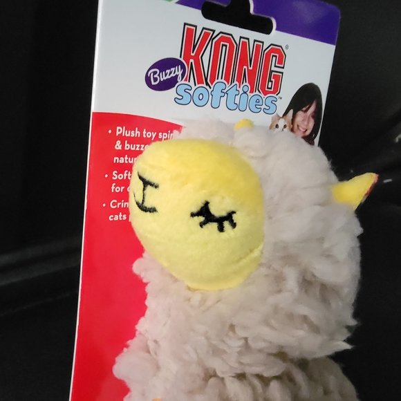 Kong Cat Softies Buzzy Llama w/ Catnip.. New! - Picture 2 of 3